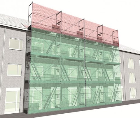 SÍŤ NA LEŠENÍ BÍLÁ 30 m2