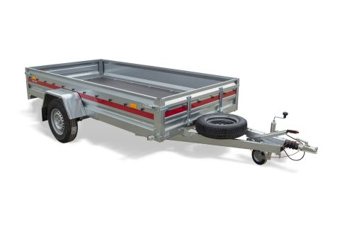 PŘÍVĚSNÝ VOZÍK bržděný   NOSNOST 1000kg