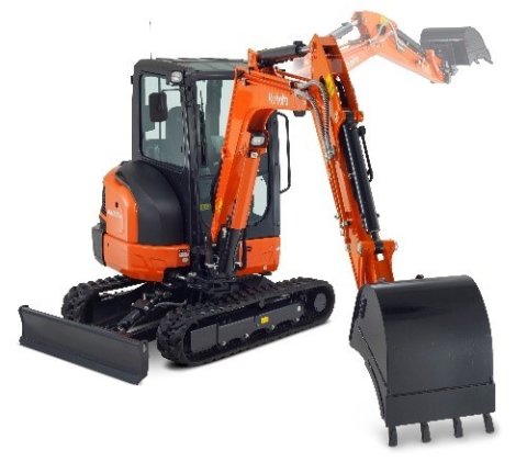 BAGR KUBOTA KX037  3,5t